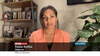 BBC News The Papers 14 April 2021 with Sonia Sodha