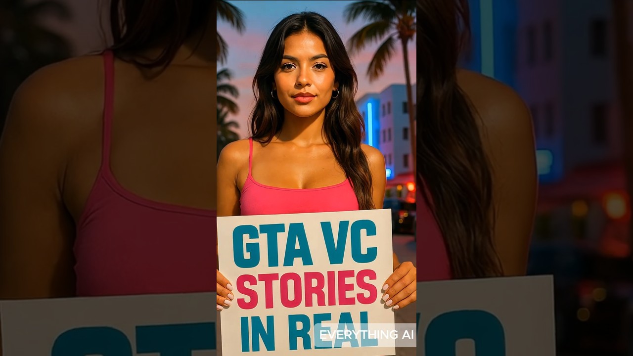 Turning GTA VC Stories Into Real #gta #gtavicecity #gtasanandreas #rockstargames #gtav