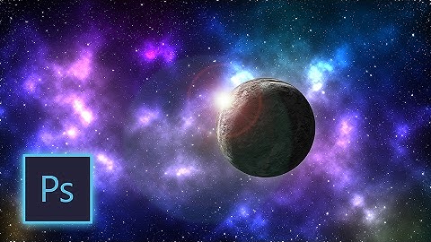 Photoshop Tutorial | How to Soon Create Stars, Planets and Faraway Galaxies in Photoshop cc