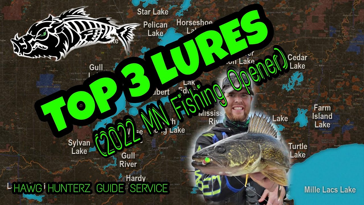 Top 3 Lures MN Fishing Opener (Tips and Tactics) Brainerd Lakes Area