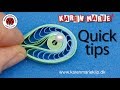 Quilling Comb Figure (QuickTips)  - Karen Marie Klip & Papir