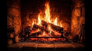 Cozy Fireplace Ambience | 30 Minutes of Realistic Fire for Relaxation & Sleep screenshot 4