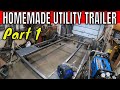 Building a Custom Single Axle Trailer:  Part 1