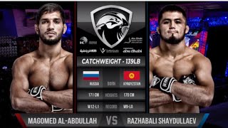 Новый бой: Ражабали Шайдуллаев vs Магомед Аль-Абдуллах