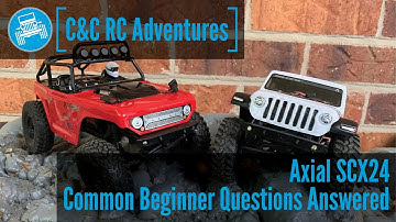 Axial SCX24 - Common beginner questions answered - C&C RC Adventures