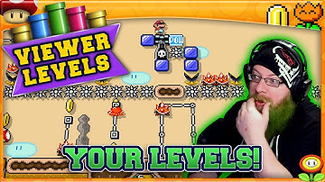 YOUR LEVELS! [1] Super Mario Maker 2 Super Viewer Levels with Oshikorosu!
