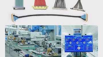 Wire Harness Factory Custom Cable Assembly LVDS Image Transmission Cable Ba39-00951A Cable Vawoo LVD