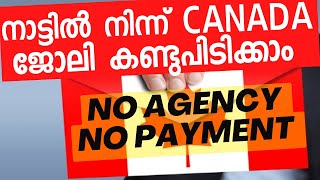 Canada Job and Work Permit | Canada LMIA | No Agency | No IELTS | Canada Malayalam Vlog | Vlog