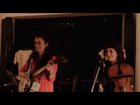 Nick Sherman, Carly Dow, Searson at the Folk Alliance in Montreal