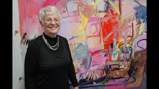 Painting With a Purpose: Artist Jean Banas  Abstract Expressionist