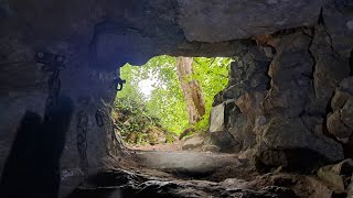 Browns Folly Mine; In Through Shakespeare Entrance, Out Through Muddy Hole.