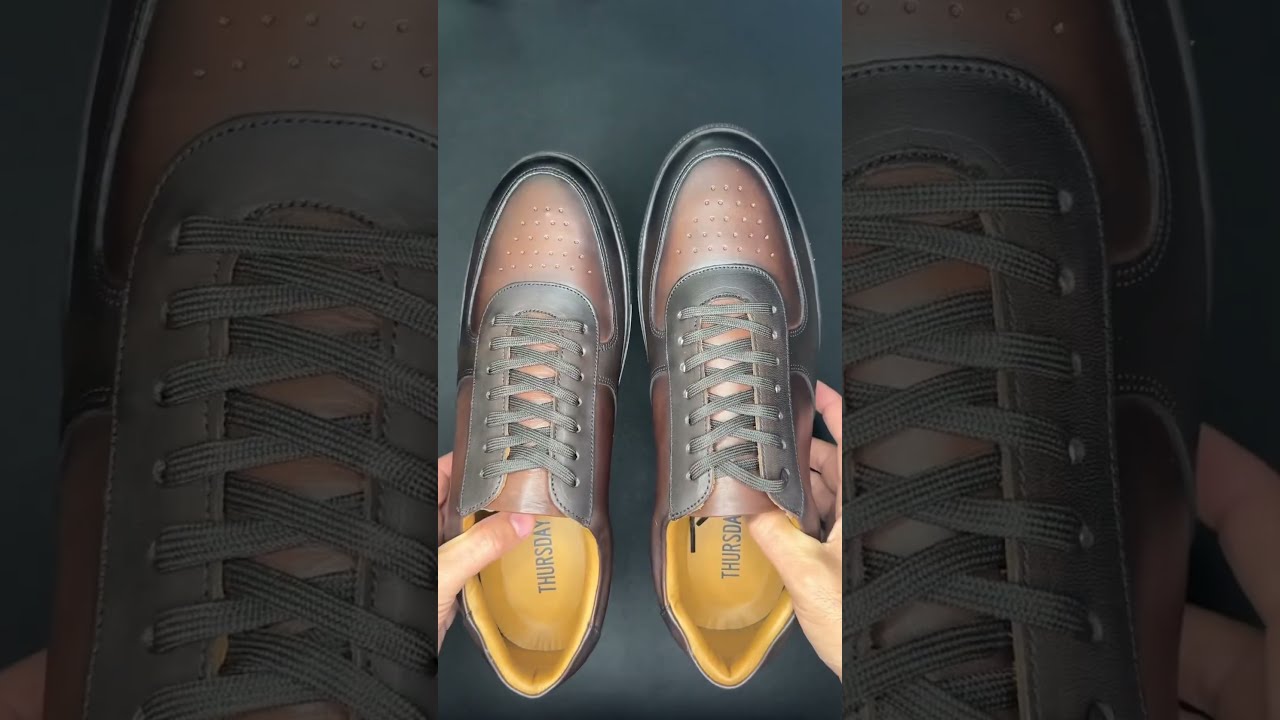 Brand New Court Sneakers From Thursday Boots Mocha And Old English Fashion Firearms Thursdayboots