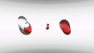 Binary Droplet Collision with Off-center Stretching Separation Outcome