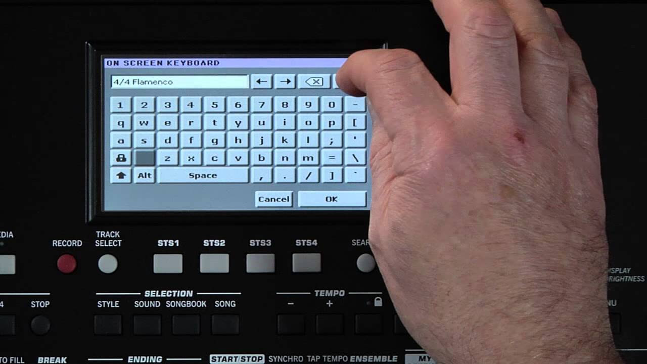 KORG Pa300 Video Manual - Part 5: SongBook - YouTube