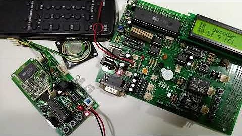 偉克多--XVI  8051 c程式設計--不須連網 中文聲控 遙控器，聲控後發射~~神奇遙控器~~信號 控制外界應用--用IO51監控 觀看 神奇遙控器 發射編碼