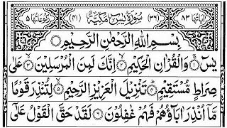 Surah Yasin(Yaseen) | Full With Arabic | Beautiful recitation|یس سورہ 36|006778|Hindi & urdu