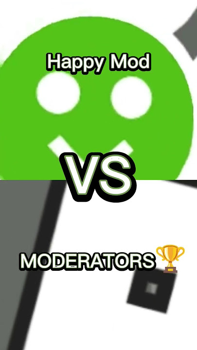 Happymod VS Moderator (Roblox) #shorts #fyp