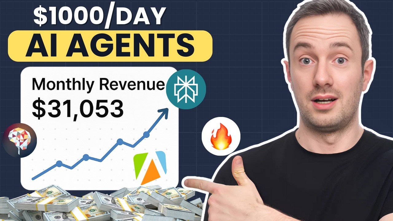 5 AI Agents that can make you $1k/Day (Full Demo) thumbnail
