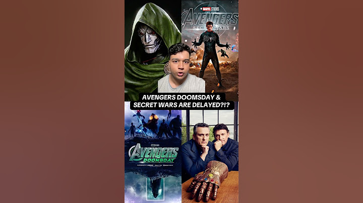 Marvel Delayed BOTH Avengers: Doomsday & Avengers: Secret Wars?!?