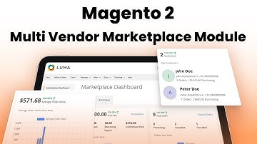 Magento 2 Multi Vendor Marketplace Module - Backend Configuration