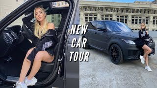 I GOT A NEW CAR! 2021 RANGE ROVER CAR TOUR