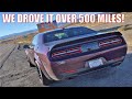 DRIVING MY BRAND NEW 2020 DODGE CHALLENGER HELLCAT WIDEBODY 500 MILES HOME