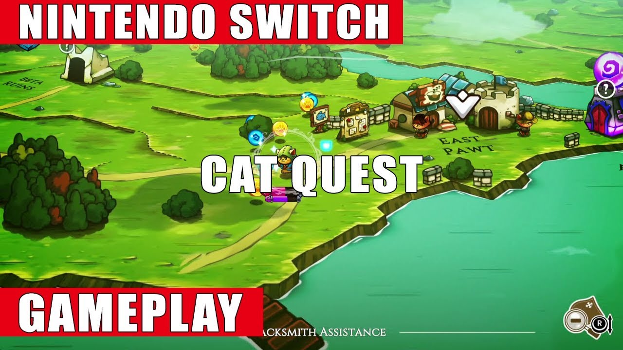 CAT QUEST: Jogo de Gatos Guerreiros? Nintendo Switch 