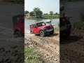 Mahindra Thar vs. Scorpio: Intense River Race
