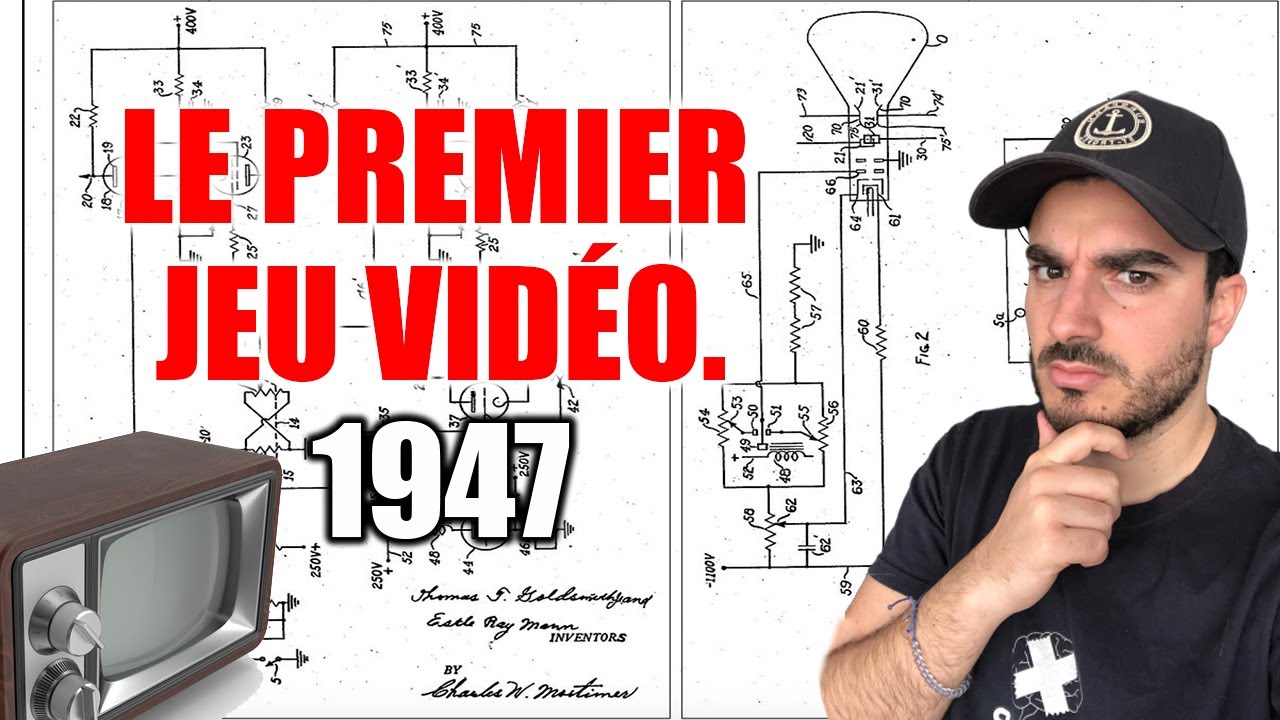 Le PREMIER JEU VIDÉO de L'HISTOIRE (1947)