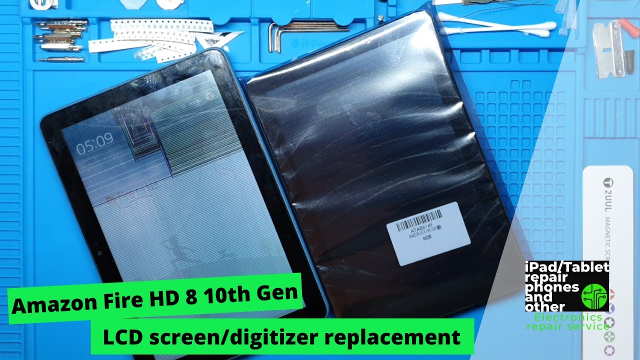 Fire HD 8 10th Gen LCD/digitizer replacement 