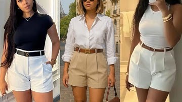 How to Cut and Sew a trendy Tailored Shorts with Fly Zipper and Side Pocket