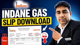 How to Download Indane Gas Delivery Slip Online | How to Download Gas Bill screenshot 4