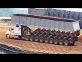 10 Extreme Dangerous Biggest Truck Machines Operator Heavy Equipment Excavator Skill Working