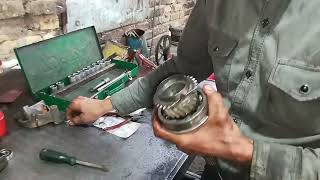 خرابی در دندی 3و 4نیسان گازوئیلی بریم برای تعمیر گیربکس ...Diesel gearbox repair ✨#follow