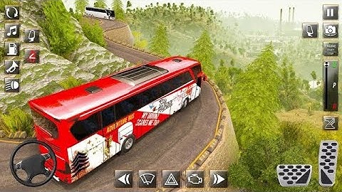 Offroad Bus Simulator 3D Game  - City Coach Bus Simulator Game 2025 - Andriod Gameplay