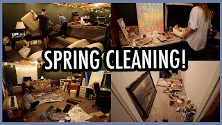 SPRING CLEANING ALL THE THINGS! | Come Hang Out and Clean With Me! screenshot 4