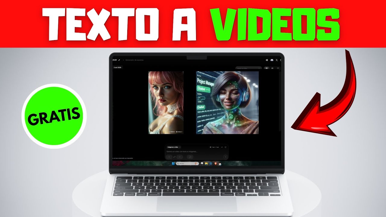 DE TEXTO a VIDEOS GRATIS ✅️ Nueva IA de GOOGLE 