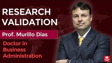 ⭐⭐⭐⭐⭐ VIDEO LESSON 3 - RESEARCH VALIDATION (RESEARCH SERIES)