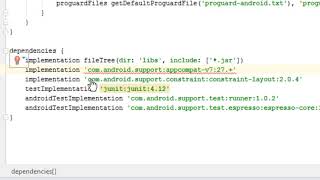 حل مشكل الغرادل Gradle للرسالة     implementation 'com android supportappcompat v729 +'