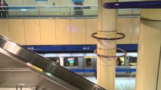 台北捷運藍線 往亞東醫院 c341 203 204 板橋二月台進出