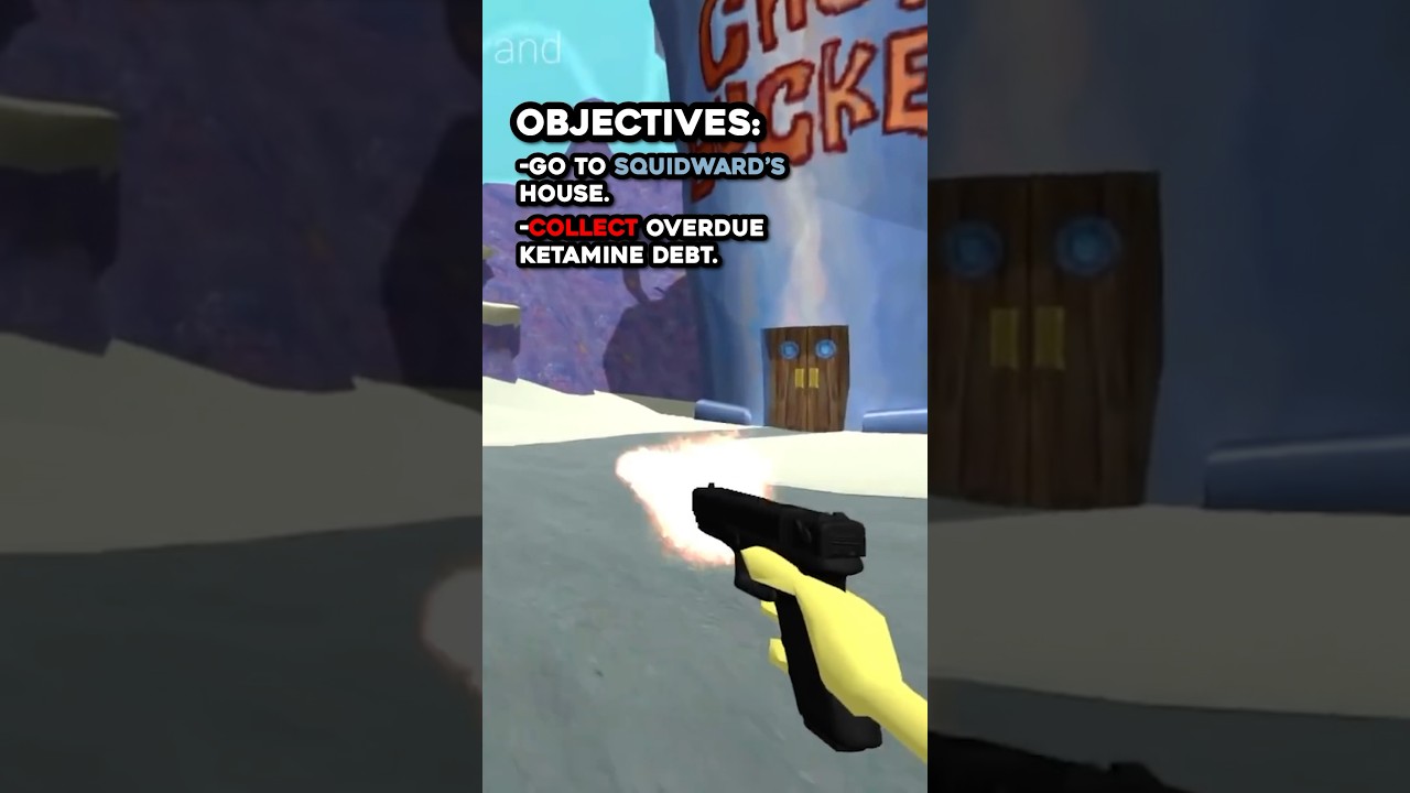SpongeBob... as a First Person Shooter?!