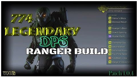 ANTHEM: LEGENDARY DPS RANGER BUILD (Patch 1.0.4) Guide & GM3 Gameplay