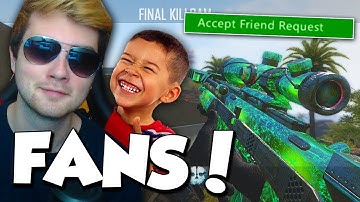 RED KIWIZ vs FANS FOR A FRIEND REQUEST! (they were so excited...)