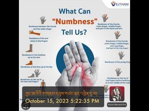 What Can Numbness Tell Us?