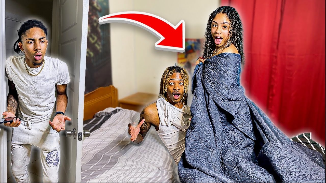 My brother Caught Me And My Crush In The bed😬 *They Fought *