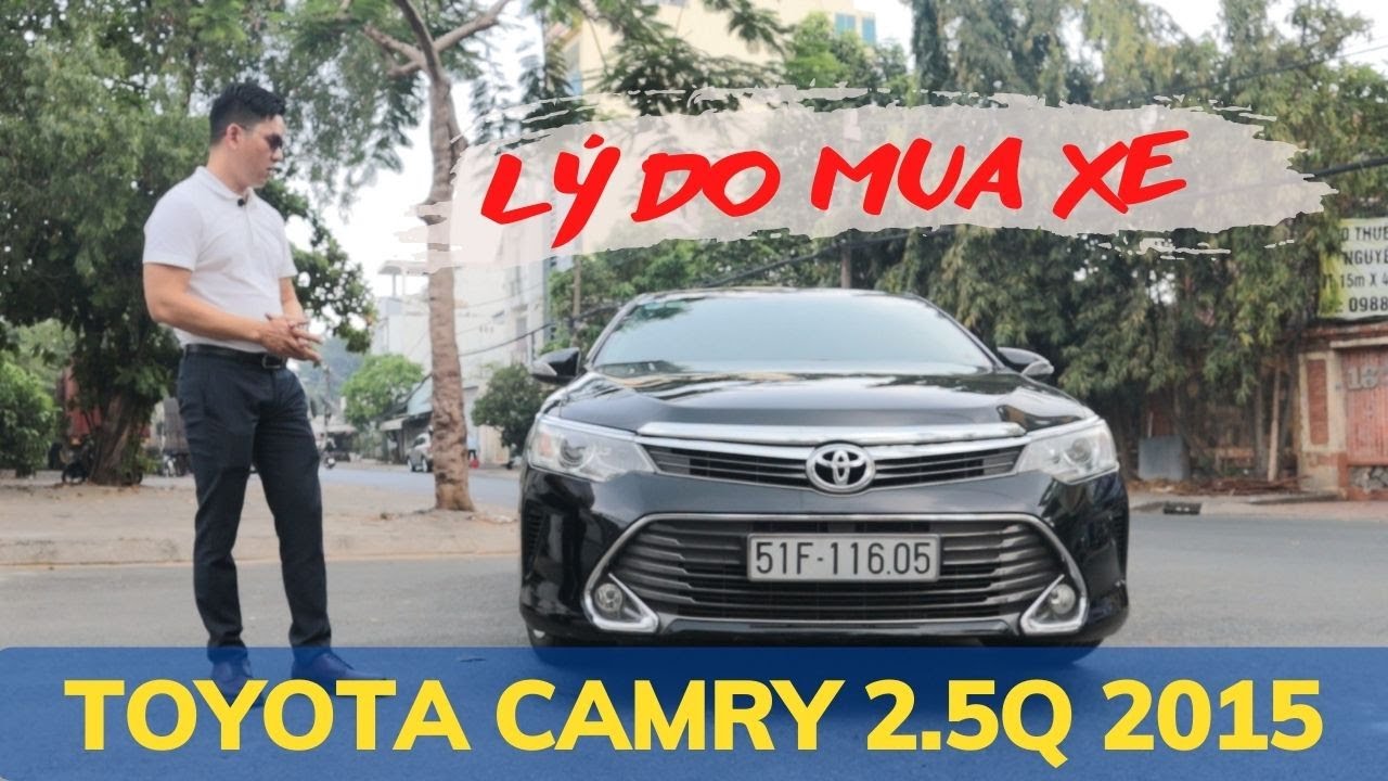 ĐÃ BÁN Xe Giám Đốc Toyota Camry 25Q 2015 Màu đen Bản cao nhất  YouTube