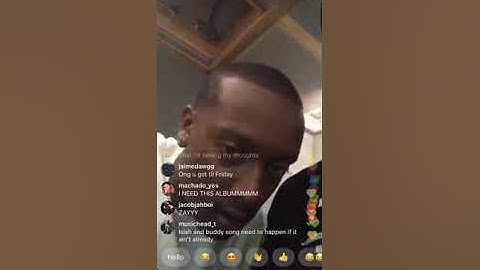 ISAIAH RASHAD LEAKS NEW SONG ON IG LIVE w/ KENNY BEATS