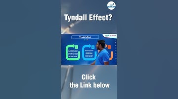 Tyndall Effect | #class10physics #humaneyeclass10 #humaneyeandcolorfulworld #shorts #tyndalleffect