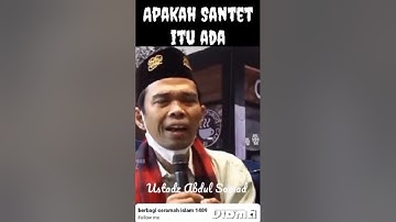 Apa SANTET itu ada? || Ustadz Abdul Somad #short