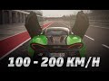 McLaren 570s - Acceleration 100 – 200 KM/H RaceChip vs. Stock